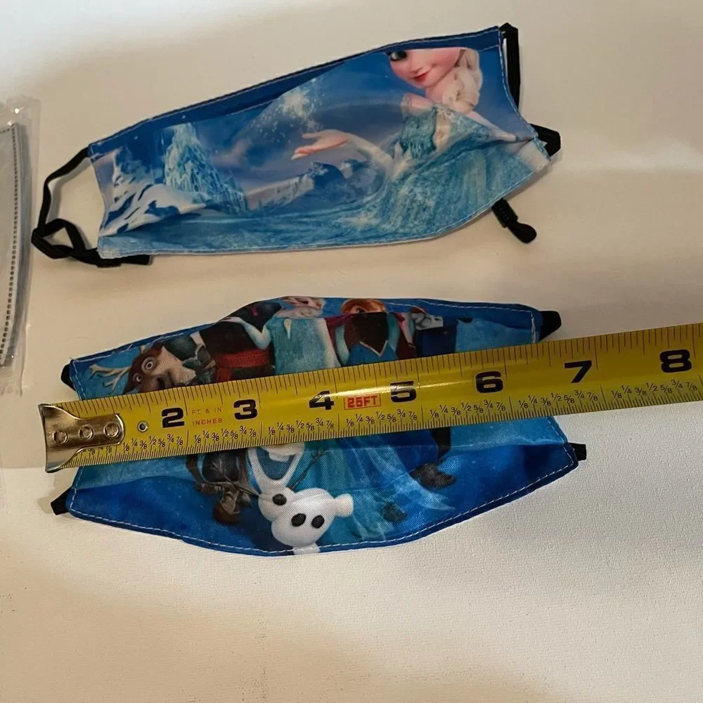 Disney Frozen set of 2 face masks NWT